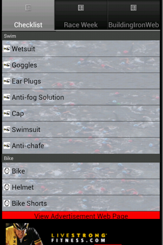 Tri Checklist Android Screenshot